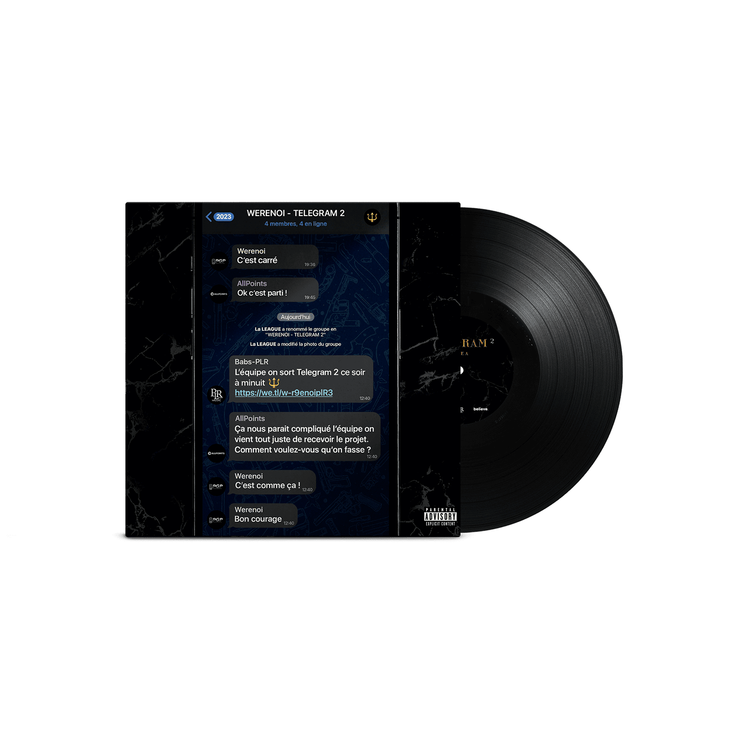 TÉLÉGRAM 2 - VINYLE