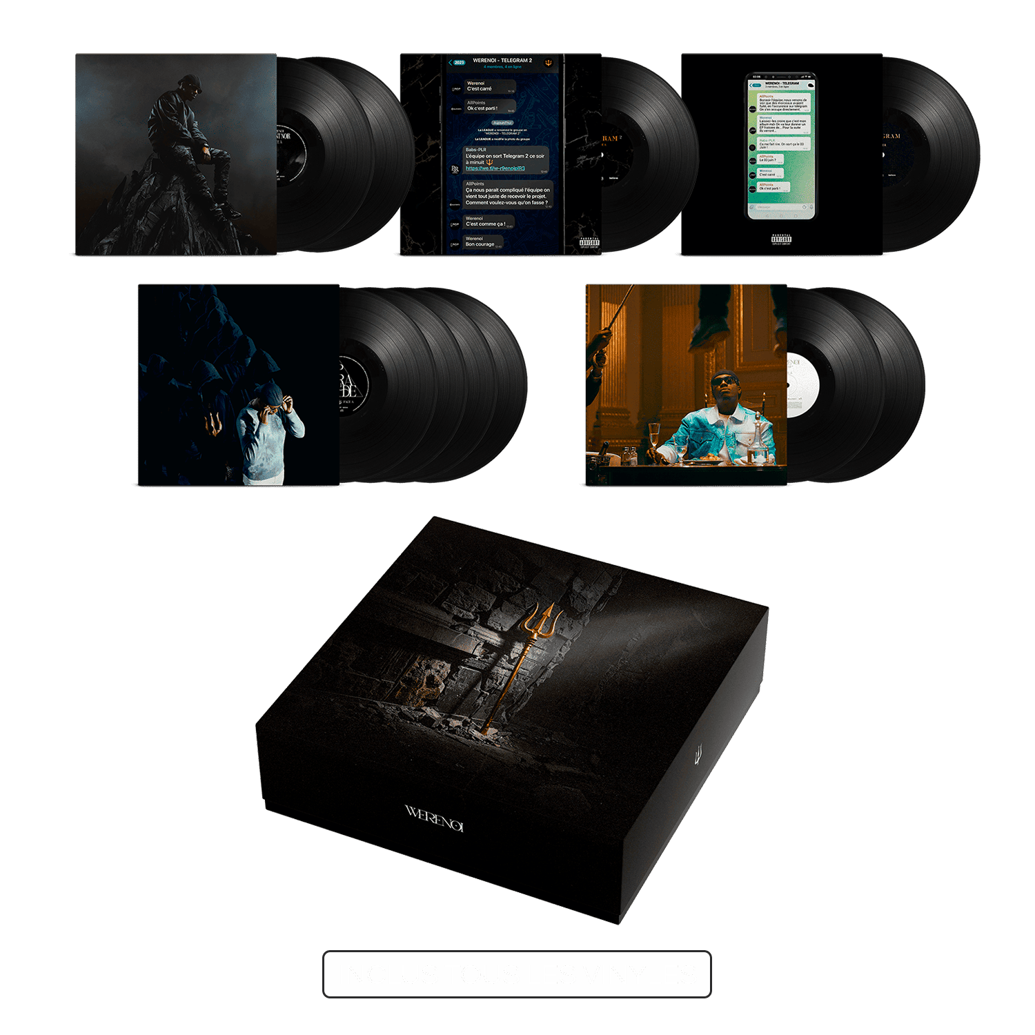 COFFRET 10 VINYLES