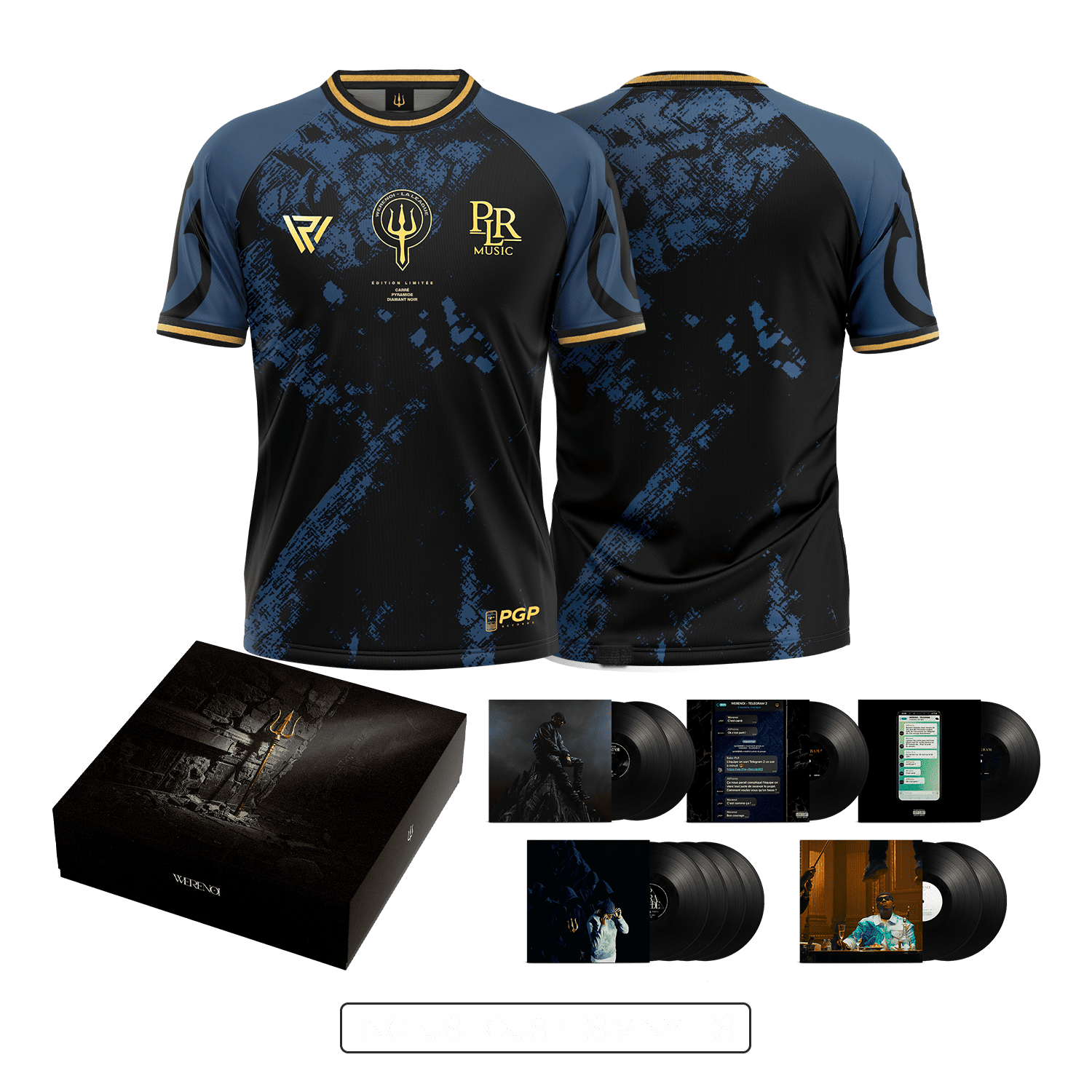 MAILLOT BLEU + COFFRET