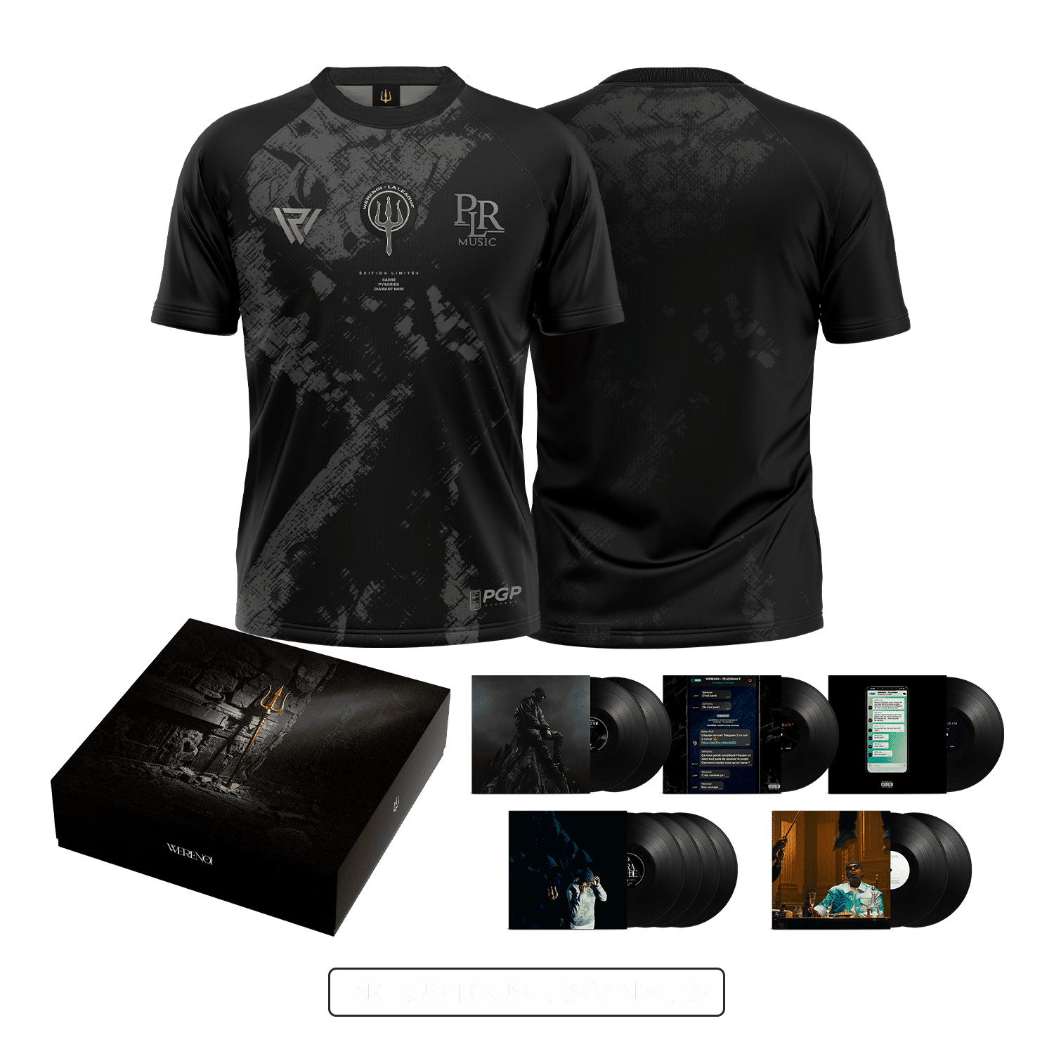 MAILLOT NOIR + COFFRET