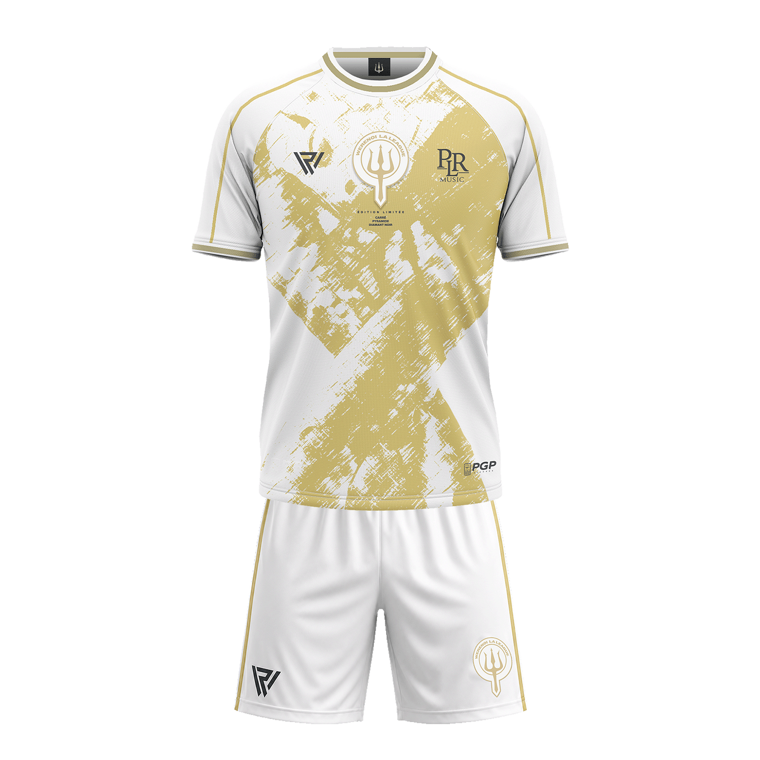 ENSEMBLE MAILLOT + SHORT (Blanc)